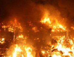  عمان اليوم - إخماد حريق شب في أحد مصانع “الانترلوك” في محافظة ‎الداخلية