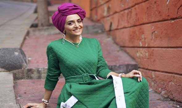  عمان اليوم - أزياء باللون الأخضر للمحجبات لإطلالة فخمة ومظهر مميز