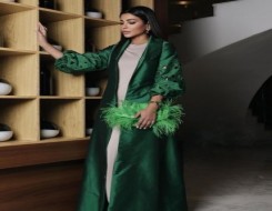  عمان اليوم - مهيرة عبدالعزيز في إطلالات مبهجة باللون الأخضر