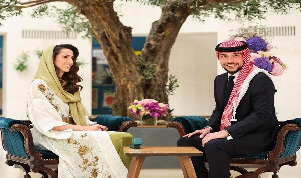  عمان اليوم - الأمير الحسين والأميرة رجوة يحتفلان بذكرى زواجهما الثالثة بصور جديدة