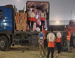  عمان اليوم - السلطات الإسرائيلية تتهم الأمم المتحدة بترك شحنات المساعدات تتكدس على حدود قطاع غزة