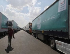  عمان اليوم - قافلة المساعدات الأولى تنقل الأدوية والمعدّات الطبية الضرورية