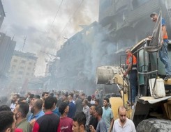  عمان اليوم - ارتفاع حصيلة القصف الإسرائيلي علي غزة إلى أكثر من 22 ألف قتيل
