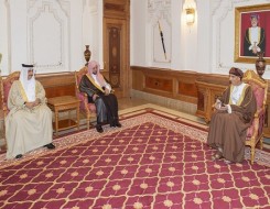  عمان اليوم - السيد فهد يستقبل وزير المالية والاقتصاد البحريني