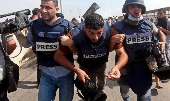 نائب رئيس نقيب الصحفيين الفلسطينيين يتّهم الاحتلال بإرتكاب محرقة في غزّة