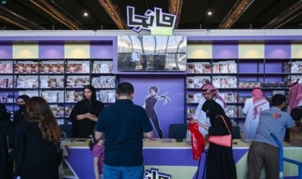 المانجا العربية تشهد إقبالًا من الأطفال والشباب في معرض الرياض الدولي للكتاب
