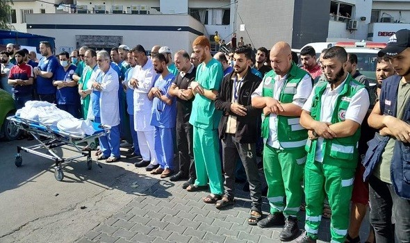  عمان اليوم - مجزرة المستشفى تُصدم العالم وتربك زيارة بايدن والجيش الإسرائيلي يُحذر مجدداً سكان غزة بالتوجه جنوباً