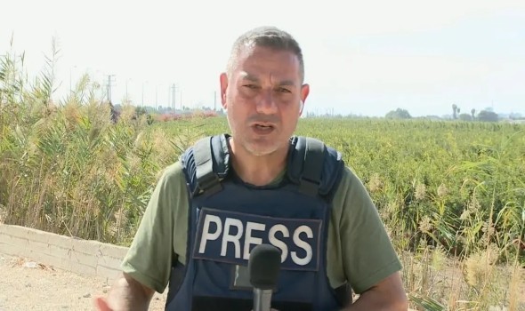 الشرطة الإسرائيلية تحتجز مراسل وطاقم قناة العربية على الحدود مع غزة