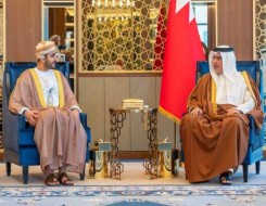 عمان اليوم - السّيد ذي يزن يلتقي بالأمير سلمان بن حمد آل خليفة في مملكة البحرين