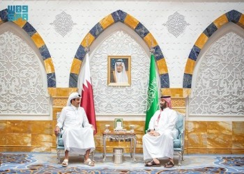 عمان اليوم - محمد بن سلمان يستقبل أمير قطر في جدة لبحث تطورات المنطقة