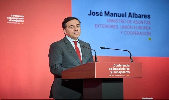  عمان اليوم - وزير الخارجية الإسباني يؤكد رفض السلوك المسيء في مباراة مصر وإسبانيا