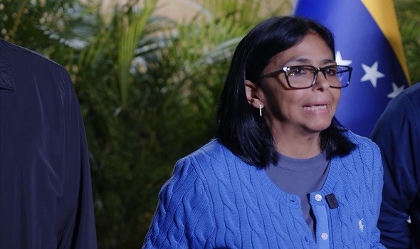  عمان اليوم - ديلسي رودريغيز تؤكد أن اتفاق الطاقة المبرم مع أميركا سيستمر 25 عاماً
