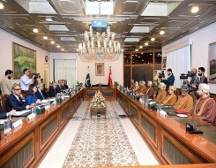  عمان اليوم - بدر البوسعيدي وإسحاق دار يترأسان أعمال اللجنة الوزارية المشتركة بين عُمان وباكستان