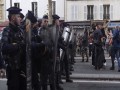  عمان اليوم - الشرطة الفرنسية تستخدم الغاز المسيل للدموع لتفريق محتجين في ليون